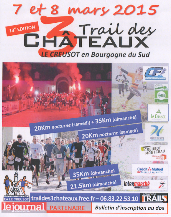 Trail des 3 chateaux 2015