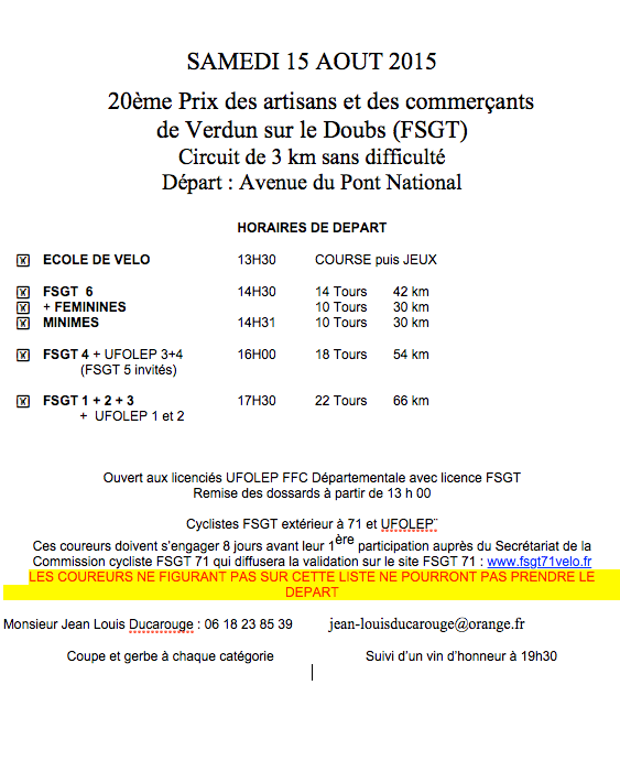 Prix de Verdun 2015